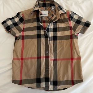 Toddler Burberry Dress Up shirt